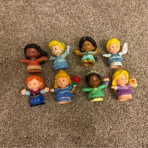 Disney Little People Figures Set Lot of 8